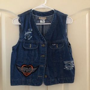 Harley Davidson Jean vest